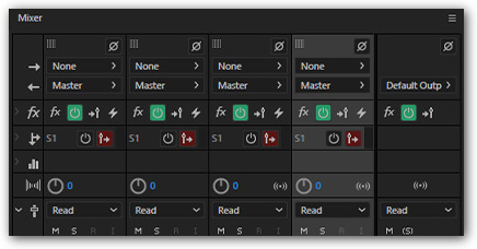 интерфейс adobe audition